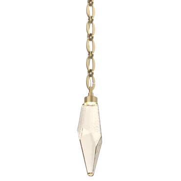 Rock Crystal Oval Chain Pendant | Hammerton Studio at Lightology Rock Crystal Oval Chain Pendant
