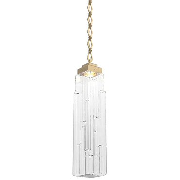 Ledgestone Diamond Chain Pendant | Hammerton Studio at Lightology Ledgestone Diamond Chain Pendant