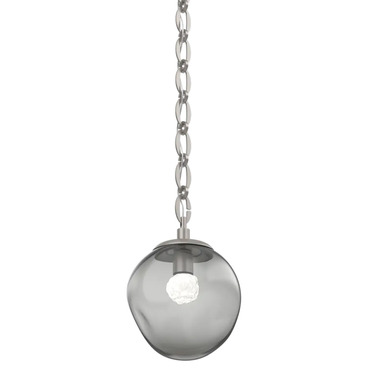 Aster Gem Oval Chain Pendant | Hammerton Studio at Lightology Aster Gem Oval Chain Pendant