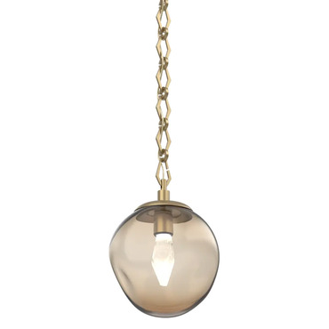 Aster Gem Diamond Chain Pendant | Hammerton Studio at Lightology Aster Gem Diamond Chain Pendant