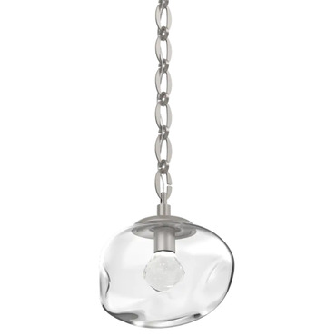 Nova Gem Oval Chain Pendant | Hammerton Studio at Lightology Nova Gem Oval Chain Pendant