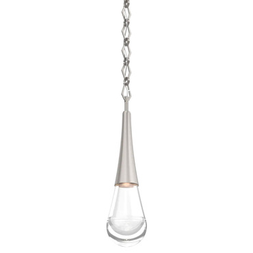 Raindrop Diamond Chain Pendant | Hammerton Studio at Lightology Raindrop Diamond Chain Pendant