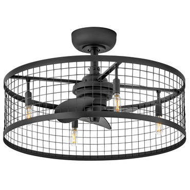 Finnigan Fandelier with Light