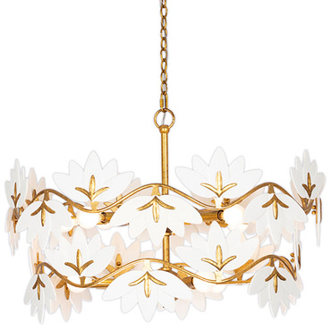Bloom Chandelier | Kalco at Lightology Bloom Chandelier