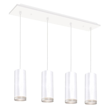 Cameo Linear Multi Light Pendant | Kuzco Lighting at Lightology Cameo Linear Multi Light Pendant