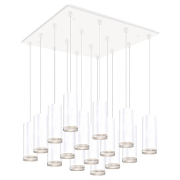 Cameo Square Multi Light Pendant