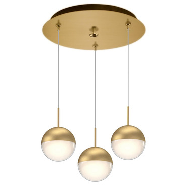 Pluto Round Multi Light Pendant