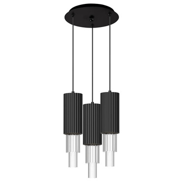 Bordeaux Round Multi Light Pendant