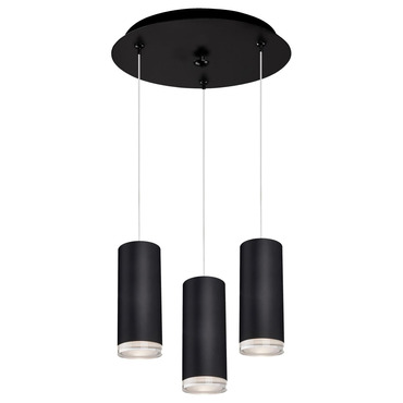 Cameo Round Multi Light Pendant