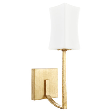 Ayala 1-Light Wall Mount | Quorum at Lightology Ayala 1-Light Wall Mount