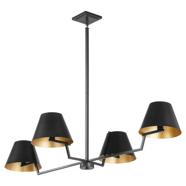 Bliss Linear Chandelier | Quorum at Lightology Bliss Linear Chandelier