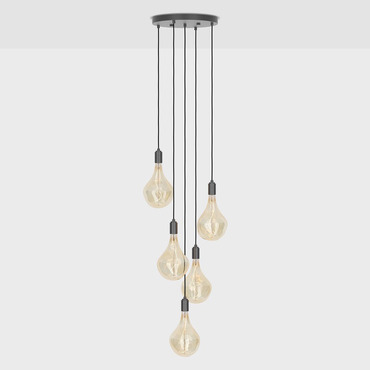 Voronoi II 5-Light Multi Light Pendant | Tala at Lightology Voronoi II 5-Light Multi Light Pendant