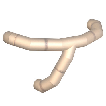 Tratti Curved T Wall / Ceiling Light | Tooy at Lightology Tratti Curved T Wall / Ceiling Light