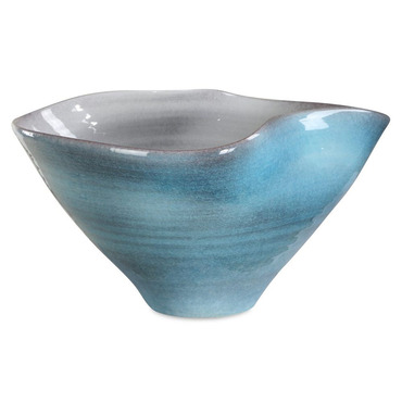 Blue Crest Bowl | Uttermost at Lightology Blue Crest Bowl