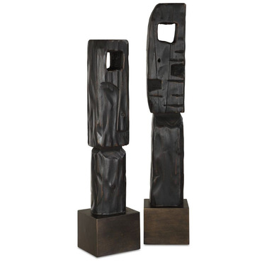 Cipher Totem - Set of 2 | Uttermost at Lightology Cipher Totem - Set of 2