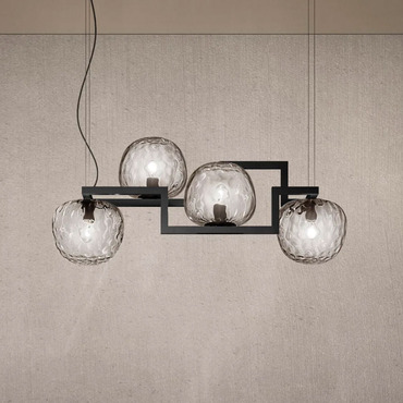 Globose Linear Pendant | Vistosi at Lightology Globose Linear Pendant