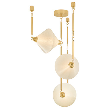 Solara Chandelier | Corbett Lighting at Lightology Solara Chandelier