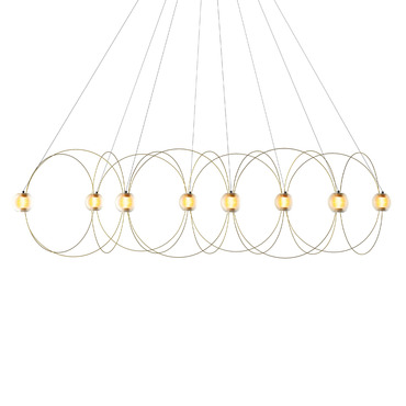 Munari 8 Chandelier | DCWEditions at Lightology Munari 8 Chandelier