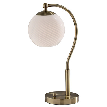 Swirl Table Lamp | Adesso Corp. at Lightology Swirl Table Lamp