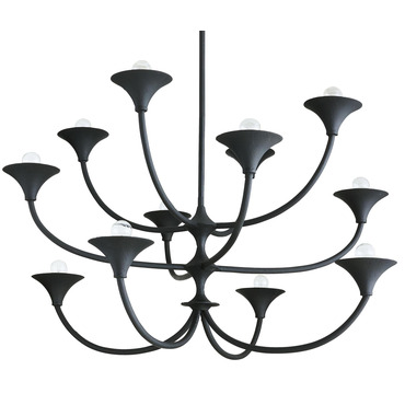 Larkin Chandelier | Arteriors Home at Lightology Larkin Chandelier