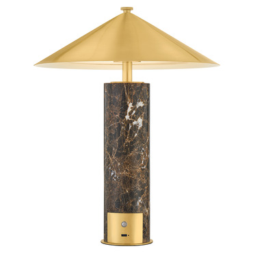 Permont Rechargeable Table Lamp | Hudson Valley Lighting at Lightology Permont Rechargeable Table Lamp