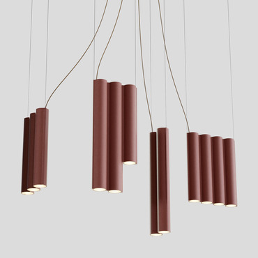 Silo 13 Multi Light Pendant | Lambert & Fils Studio at Lightology Silo 13 Multi Light Pendant