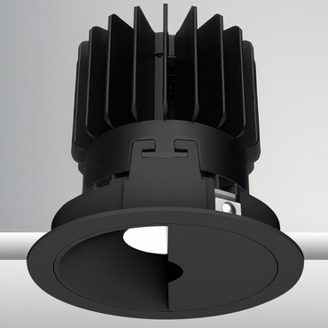 Luca 3.5 inch Round Wall Wash Downlight with Trim