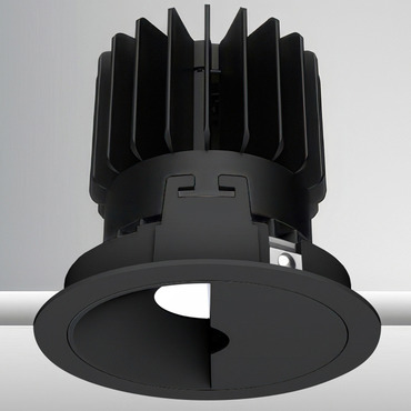Luca 3.5 inch Round Wall Wash Downlight with Trim