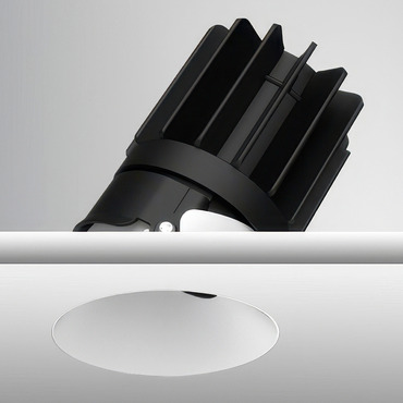 Luca 2.7 inch Round DALI/DMX RGBTW 48V Trimless Downlight
