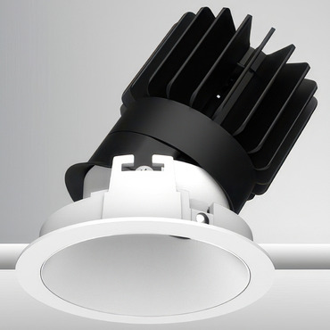Luca 3.5 inch Round DALI/DMX RGBTW 48V Downlight with Trim