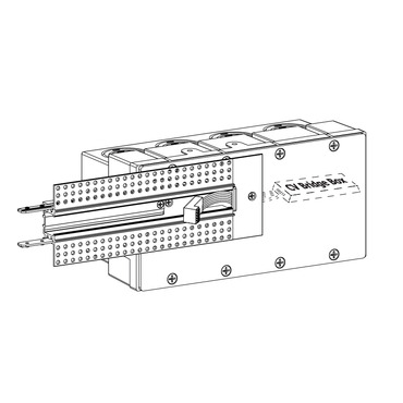 TruLine 1A End Power Connector w/ WiZ Pro Bridgebox/J-Box