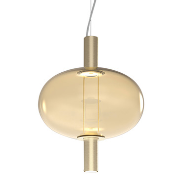 Riflesso 1 Two Light Pendant | Vistosi at Lightology Riflesso 1 Two Light Pendant