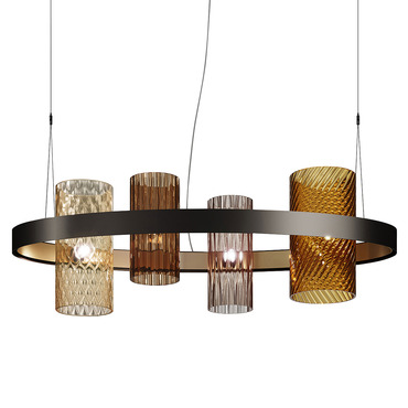 Armonia Oval Pendant | Vistosi at Lightology Armonia Oval Pendant