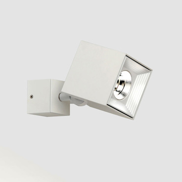 Dau Square LED Adjustable Spot Wall / Ceiling Light | ZANEEN design at Lightology Dau Square LED Adjustable Spot Wall / Ceiling Light