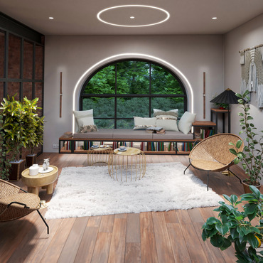 DIY TruCurve 1 Flex Channel Plaster-In LED System