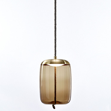 Knot Cilindro Pendant - Overstock | Brokis at Lightology Knot Cilindro Pendant - Overstock