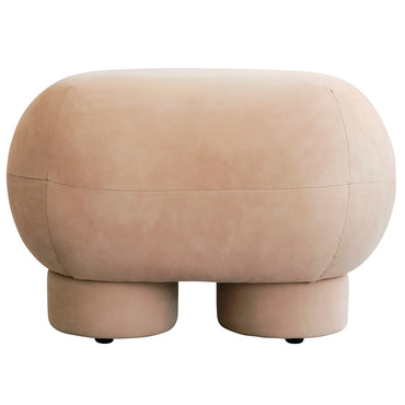 Big Foot Leather Bench