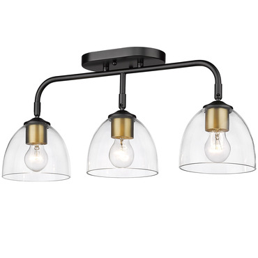 Roxie 3 - Light Semi Flush Ceiling Light