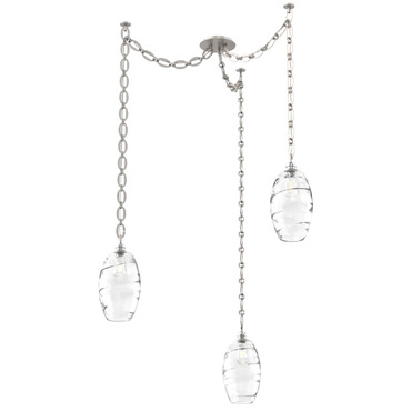 Ellisse Oval Chain Swag Chandelier