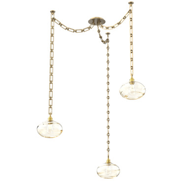 Coppa Rectangular Chain Swag Chandelier