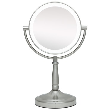 10x/1x Cordless Dual Sided LED Light Vanity Mirror | Zadro at Lightology 10x/1x Cordless Dual Sided LED Light Vanity Mirror