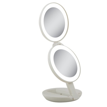 10x/1x LED Next Generation Travel Mirror | Zadro at Lightology 10x/1x LED Next Generation Travel Mirror