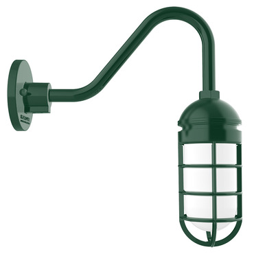 Vaportite Gooseneck Outdoor Wall Light