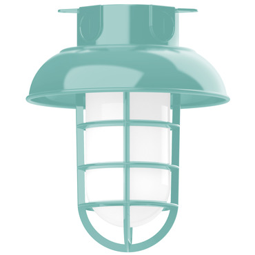 Vaportite Dome Cap Outdoor Ceiling Flush Light