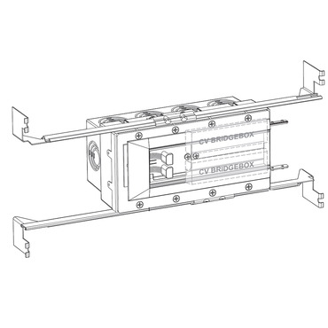 TruLine Trim 1.6A End Power Connector w/Bridgebox/J-Box