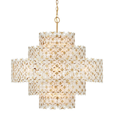 Spring Flower Chandelier