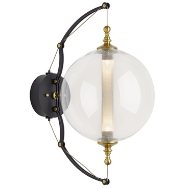 Otto Sphere Wall Sconce - Overstock | Hubbardton Forge at Lightology Otto Sphere Wall Sconce - Overstock