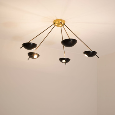 Helios Penta Ceiling Light - Overstock