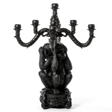Giant Burlesque 3 Monkeys Candle Holder - Overstock