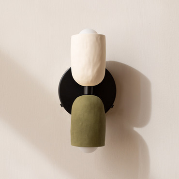 Ceramic Up Down Wall Sconce - Overstock